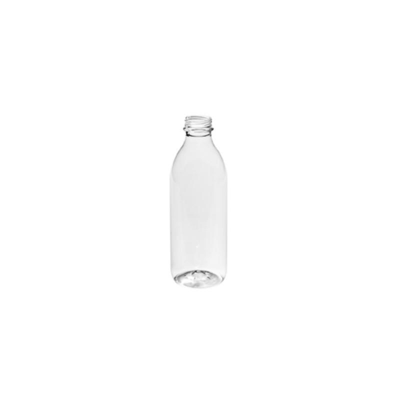 Entretener coreano Perder ➡️Botellas de Plástico Con Tapón - Botellas PET Transparentes 1000 ML✓
